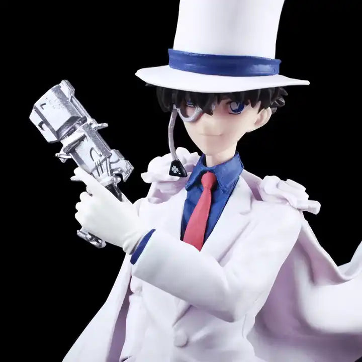 Detective Conan Kid the Phantom Thief PVC Figure - Collectible Anime Character Model Toy