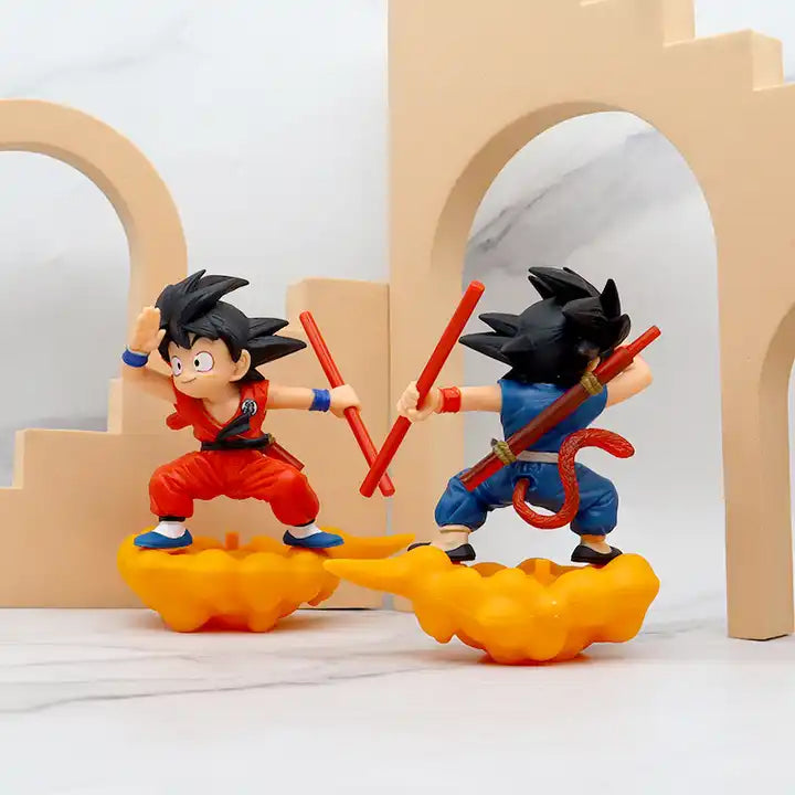 Anime Style Dragon Ball Z Figures - Super Saiyan Vegeta and Goku PVC Action Figures for Collectors (Full Collection)