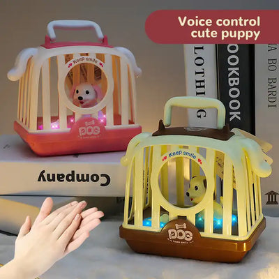 Sound Control Intelligent Induction Cute Puppy Toys | Interactive Electric Playhouse for Babies