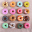 Kids Message Holder Decoration Simulation Food Cute Sweet Donut Souvenirs Fridge Message Magnet for Kids