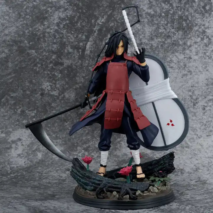 Japanese Naruto Anime Figures - 30cm (12") Uchiha Madara PVC Action Figure for Kids' Gifts