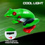 Infrared RC Frog Toy - Jumping Biomimetic Simulation Frog with Light-Up Eyes for Kids Ages 5-10 Years