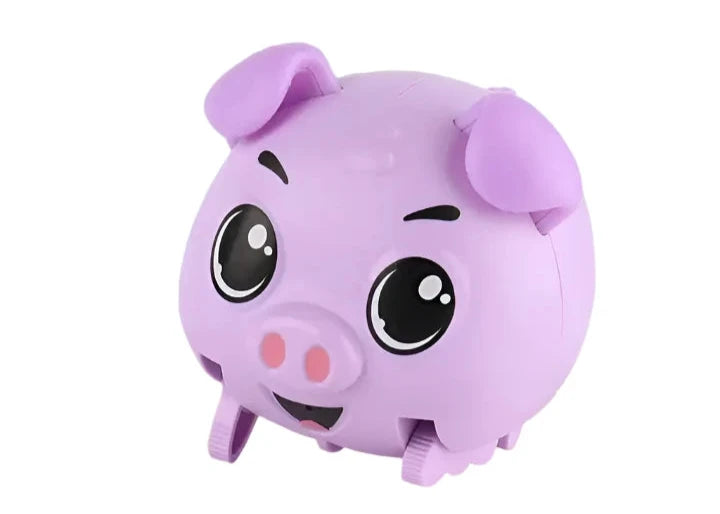 Lovely Colorful Electric Walking Pig Toy | Interactive Animal Toy with Music and Light for Kids