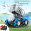 Bubble Spray Stunt RC Tank Toy - Remote Control Drift Truck with Bubble Blower for Kids