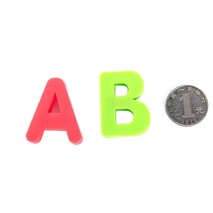 Magnetic Letters Numbers Alphabet Fridge Magnets Colorful Plastic ABC 123 Educational Toy Set