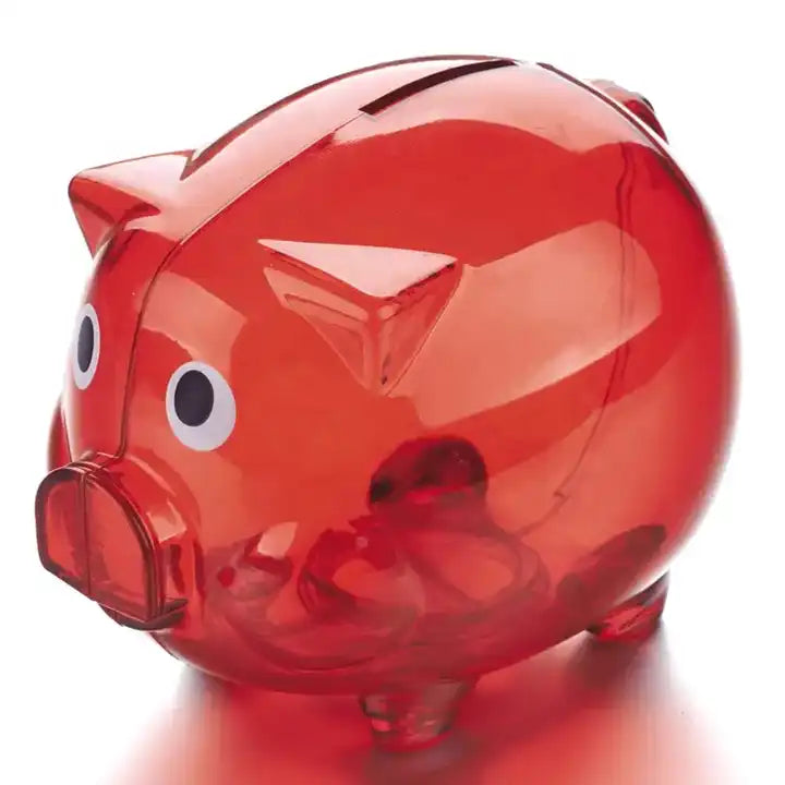 Good Quality Pink PVC Piggy Bank | Cute Coin Bank Toy for Kids