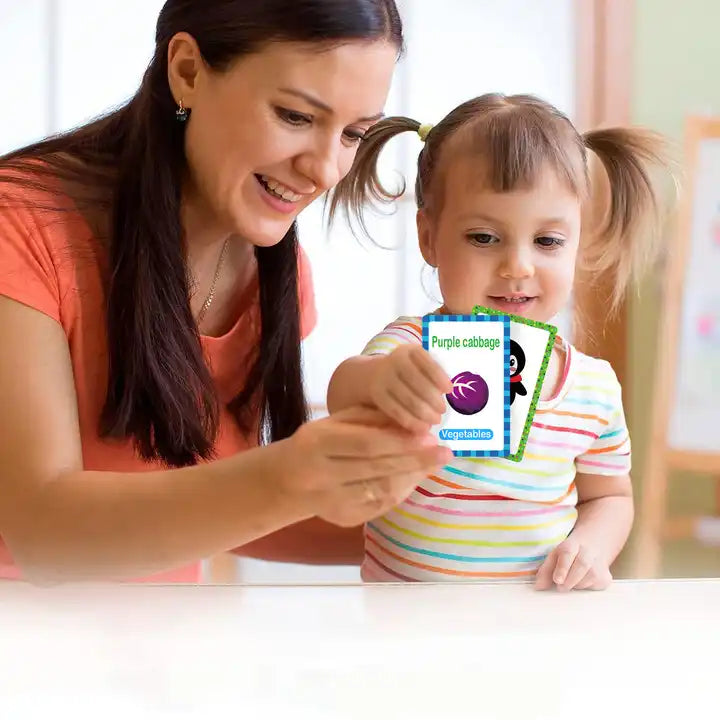 Alphabet Card - Learn 26 Letters, Colors, Shapes, and Numbers for Early Education