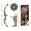 Custom Compound Archery Bow and Arrow Toys | Light Up Hunting Game Set for Kids with Target