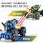 2.4G Remote Control Battle Tank Set with Spray Smoke - Dual Pack RC Military Toys for Kids