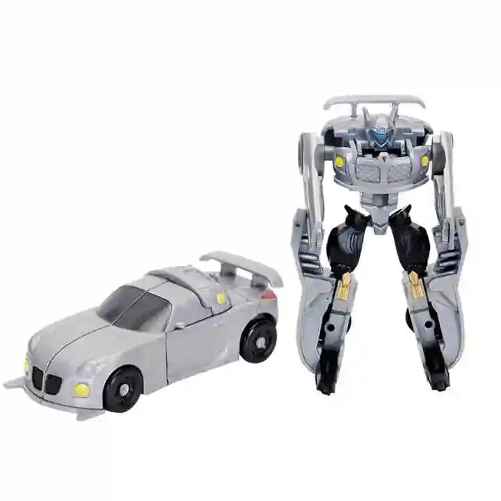 Creative 6-in-1 Transforming Robot Car Toy for Kids - Combination Robot Toy with ABS Material