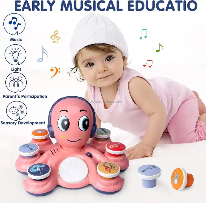 Baby Musical Toys | Educational Octopus Musical Instruments for Toddlers | Fun Learning Toys