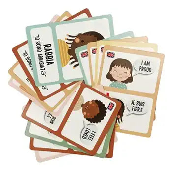 Kids Playing Cards Game - Children’s Card with Packaging Box - Flash Memory Card