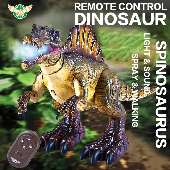 New Design Remote Control Animal Toys - 2.4G Infrared Remote Control Walking Dinosaur Electric Toys with Spray