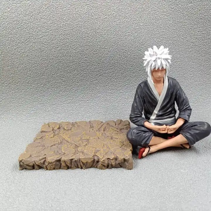 15CM Toys Manga Figurine - Hokage Jiraiya Sitting Posture Japanese Cartoon Model Statues PVC Anime Figure