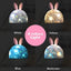 Children's Gift: Rabbit Fawn LED Night Light | Bluetooth Starry Sky Projector for Baby Room Decoration