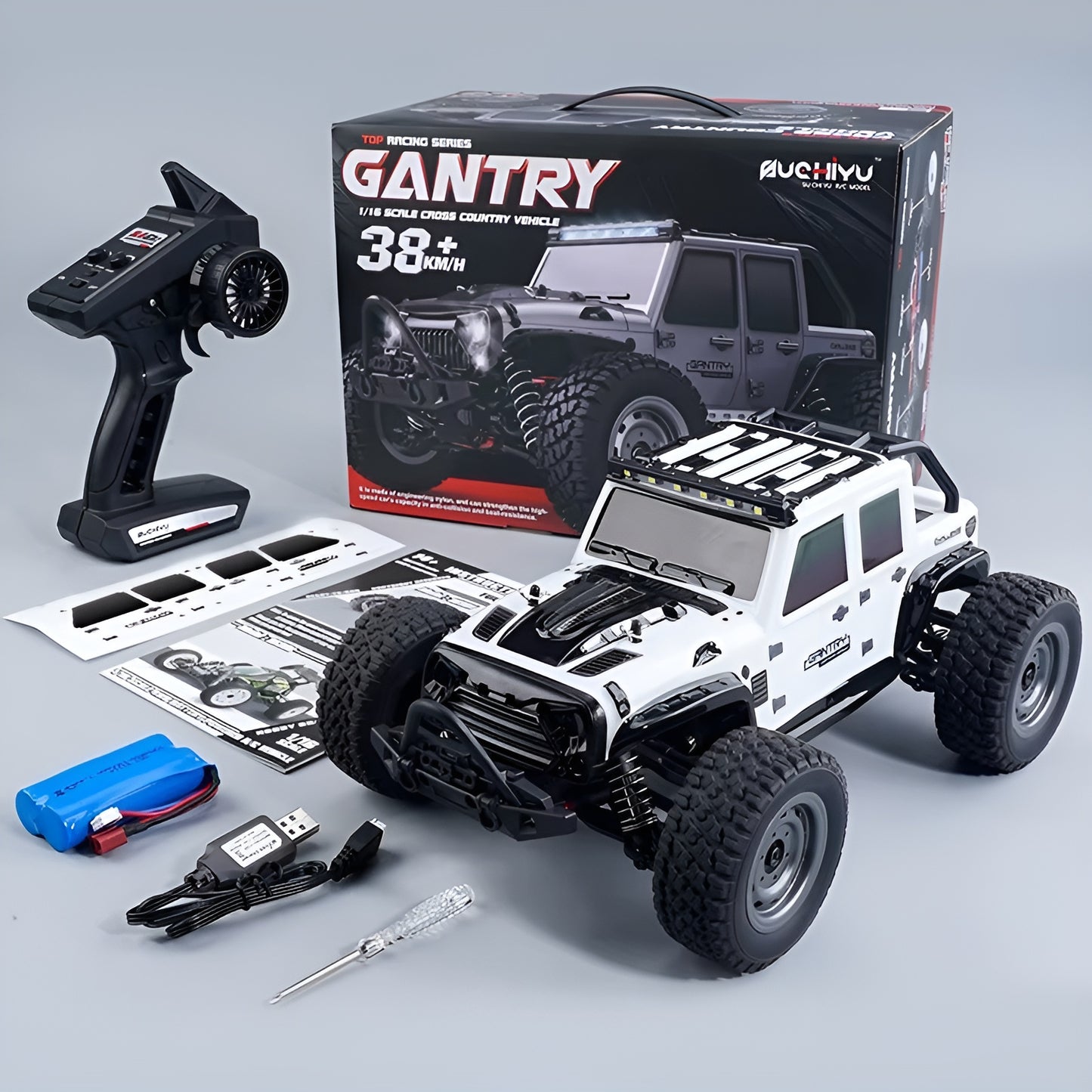 SCY 16103 1/16 4WD RC Off-Road Truck – High-Speed 2.4G 4x4 Buggy for Boys