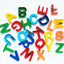 26pcs Magnetic Learning Alphabet Letters ? Plastic Refrigerator Stickers for Toddlers | Educational Toys for Spelling and Counting