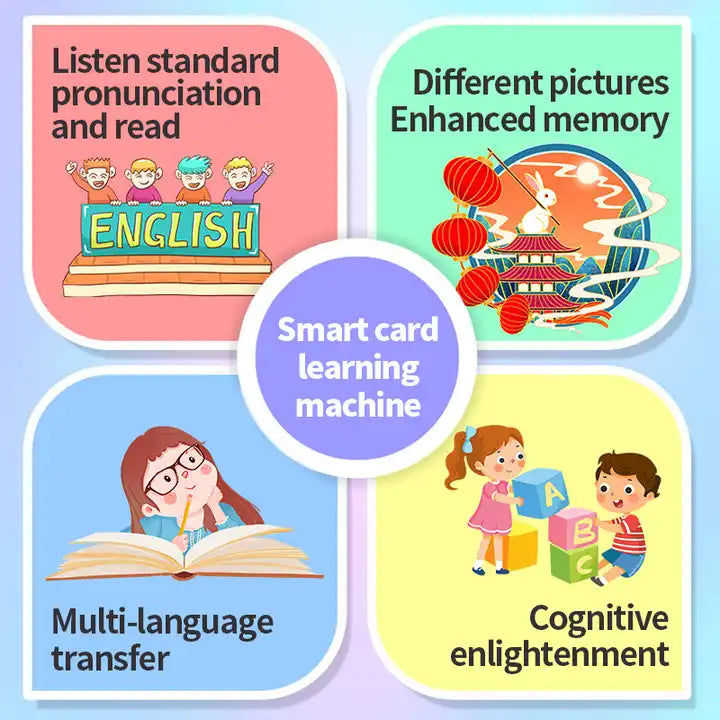 Electronic Educational Learning Kids Toys - Classification Of Fruits Education Toys Flash Cards For Kids Educational Machine