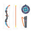 Archery Children Outdoor Sports Game Toys | Safe Shooting Bow and Arrow Play Set with Straight Target