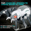 Remote Control Black Widow Spider Toy with Spray Lights and Music - Realistic RC Insect for Kids