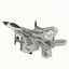 F22 RC Model - 2.4GHz 4 CH Remote Control Plane - Two Modes Jet Fighter UAV Aircraft Plane Model Toy for Kids and Adults