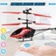 RC Helicopter with Watch Remote Control - Flying Airplane Kit Toy with Hand Sensor for Kids