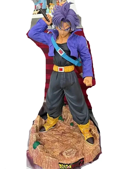 50CM Large Size Two Heads Changed Model - Manga Figurine Statue Dragon Trunks Collection Gift Toys PVC Anime Figure