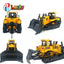 1554 Alloy Bulldozer - Children's 1/16 Remote Control Car Electric Engineering Vehicle