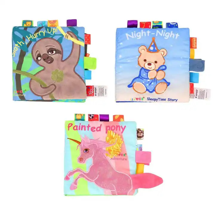 Baby Cloth Book – Early Education Toy for Infants, Tear-Resistant Cognition Cloth Book for Early Enlightenment