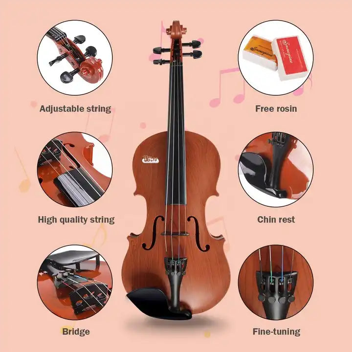 Simulation Violin Toy – Musical Instrument for Kids Ages 3-8