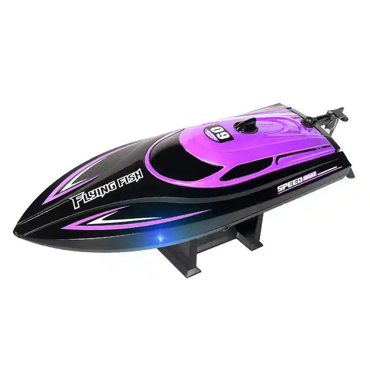 High-Quality Electric RC Racing Boat – 20KM/H Remote Control Speedboat with 2.4G Technology