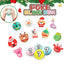 New arrival Christmas themed toy scratch off blind box mystery box surprise egg toys cute doll poke blind box for Christmas gift