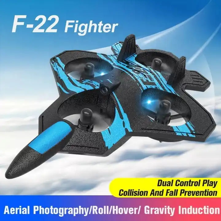 F22 2.4G Waterproof Foam Airplane - Remote Control Jet Fighter Glider