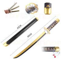 Realistic Japanese Katana Sword ?? LED Plastic Steel Anime Toy Metal Light-Up Katana