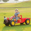 Children’s Electric Simulation Toy Car - Four-Wheel Electric Tractor