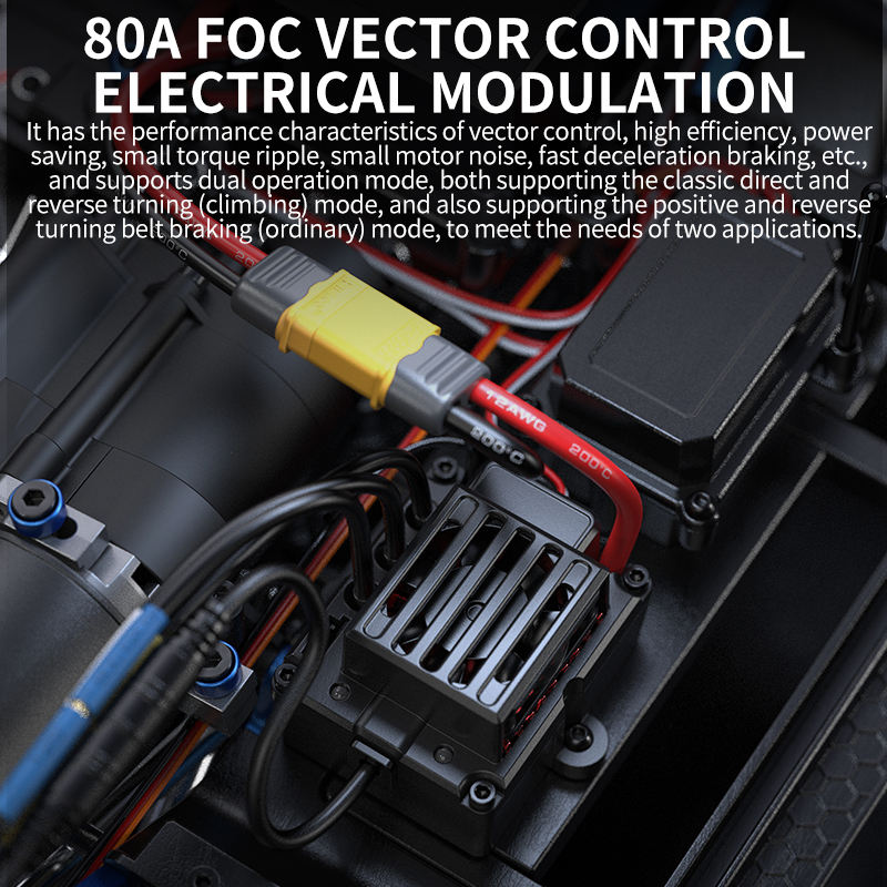 Toys MJX H8H+ RC Cars Electric Power 1:8 Scale 2.4G 8CH RC Crawler Truck Brushless Monster Remote Control Truck Car