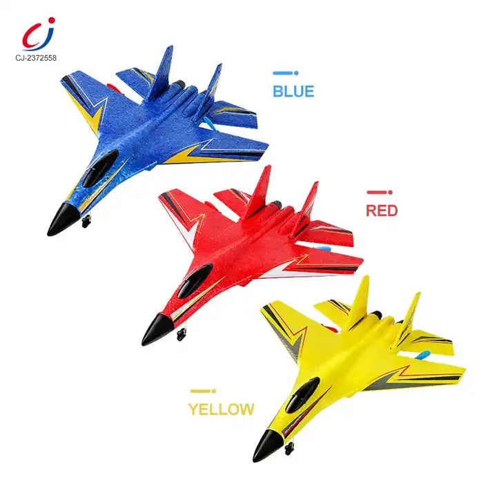 820 SU-35 Wingspan Glider Model Toy - EPP Foam Flying Fighter Remote Control Airplane for Kids