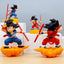 6 Styles Child Son Goku DBZ Manga Figurine Statues - Dragon Somersault Cloud Goku Cartoon PVC Anime Figure Toys