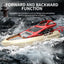 Remote Control Boat - Fully Sealed Waterproof RC Ship for Outdoor Fun - Puzzle Boat Toy for Parents and Kids