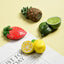 Creative Family Novelty Gifts Cute Fruit Design Fridge Magnets 3D Resin Refrigerator Magnet