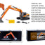 1/14 Scale 15-Channel Remote Control Excavator Truck