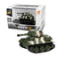 Mini Scale 1:64 Remote Control Tank with Spray Function - Compact Rechargeable RC Vehicle for Kids