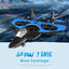 Large Foam RC Aircraft - 2.4G EPP Foam Remote Control Plane with 360 Roll Stunt Capability