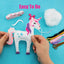 Creative Unicorn Sewing Craft Kit - Educational Arts and Crafts Set for Kids with 7 Cute Felt Shapes