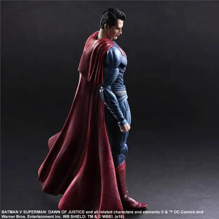 PLAY-ARTS Superman PVC Anime Action Figure - Resin Craft Kids Toy Figurine Statue Collectible