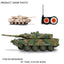 Classic Military Remote Control Vehicle - Kids' Electric RC Tank Toy