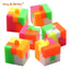 Multi-Color Shape Puzzle Game Silicone Educational Toy for Learning and Development