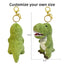 Dinosaur Plush Keychain | Animal Pendant | Fun Holiday Gift