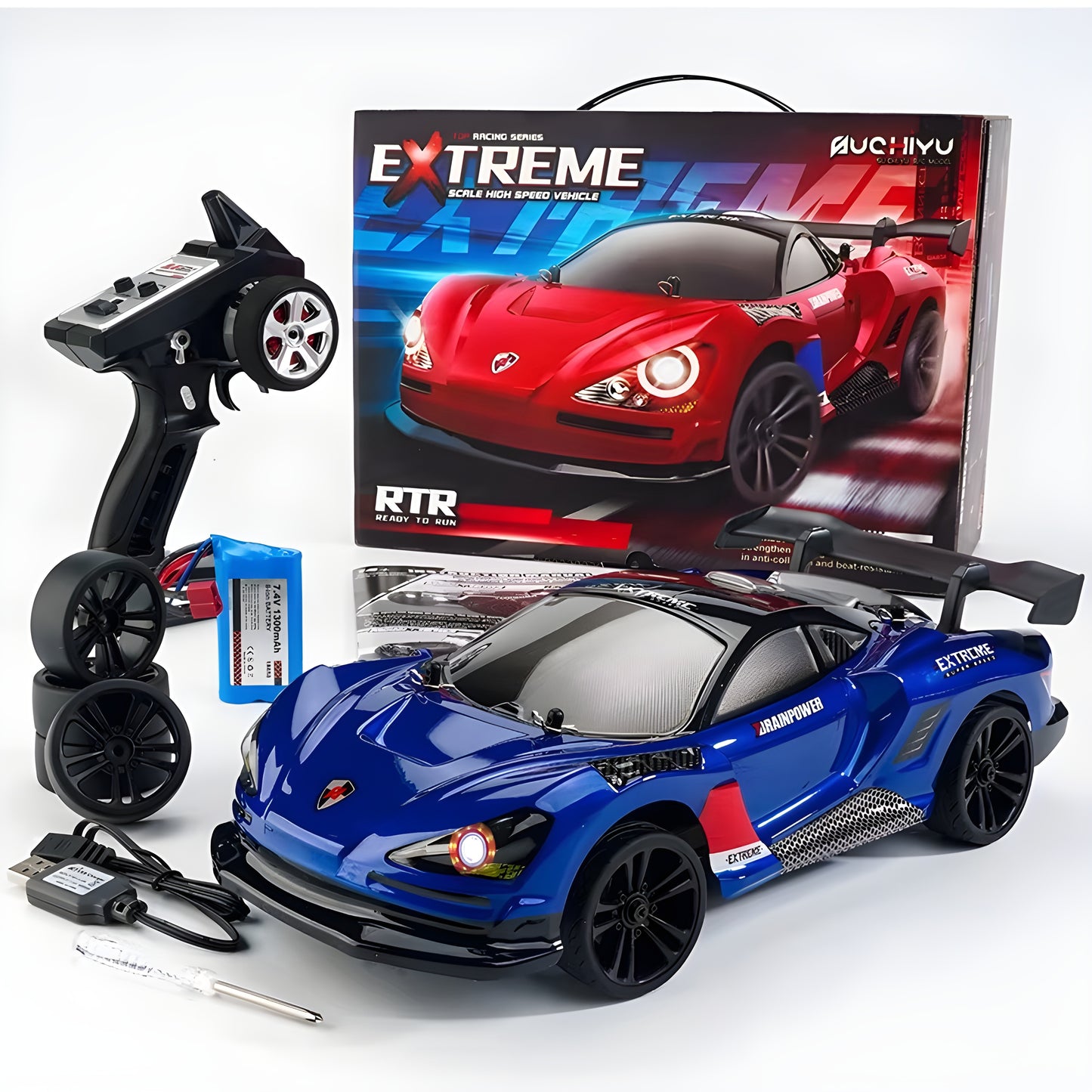 SCY 16301 1/16 High-Speed 4WD Electric RC Drift Car – On-Road Racing Remote Control Vehicle