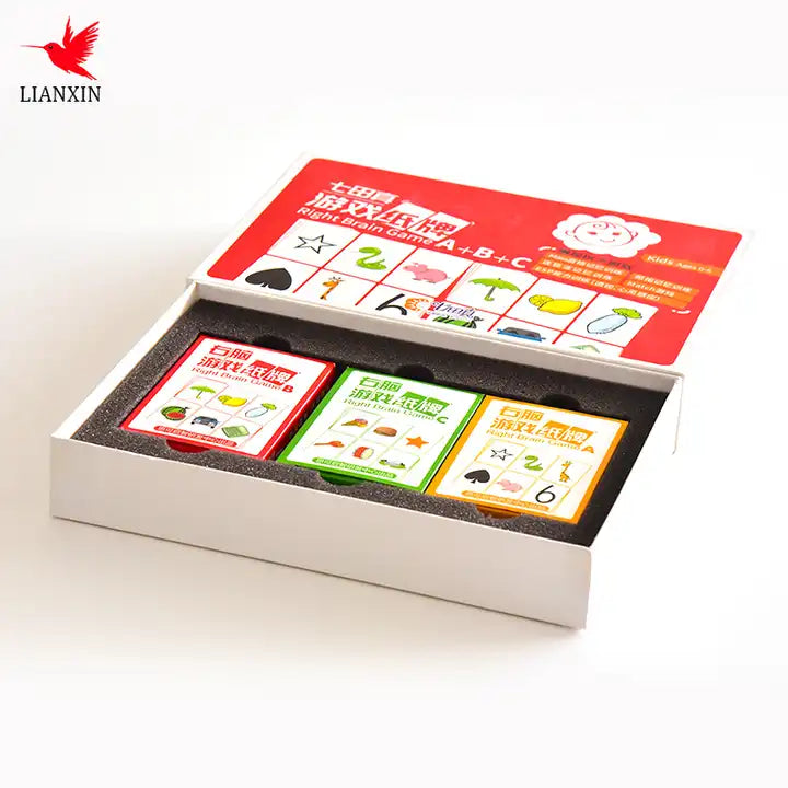 Colorful Baby Educational Game Card Set